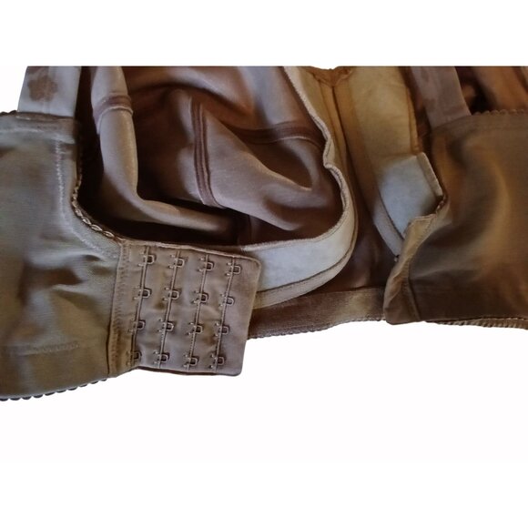 Elila Womens Bra Beige Jacquard Softcup 38H 38 H 1305 Full Coverage - Picture 9 of 13